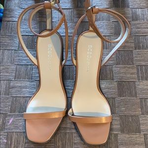 Bcbg platform strappy sandals